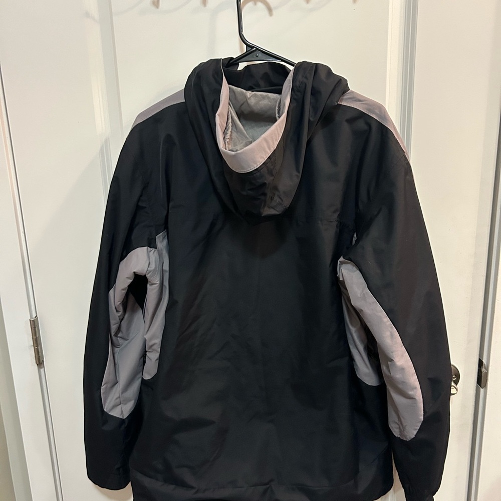 Columbia Omni Heat Men's Black Rain Snow Gorpcore Outdoor Jacket Size Large - Picture 8 of 12
